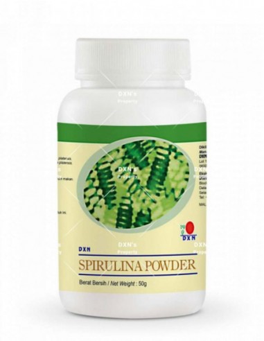 DXN Spirulina Poeder – 100% Puur Plantaardig Eiwit – 50g