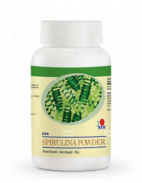 DXN Spirulina Poeder – 100% Puur Plantaardig Eiwit – 50g
