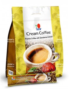 Cream Coffee DXN – Instant Coffee with Ganoderma and Cream – Beatus Natura – 20 Sachets