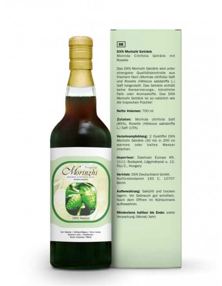 DXN Morinzhi 700ml – Natuurlijk Noni & Roselle Sap – Immuun- & Spijsverteringsondersteuning – dxn