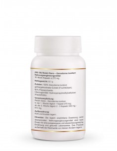 Reishi Ganoderma RG 30 Capsules – Natuurlijk Immuunsysteem Supplement | Beatus Natura 2