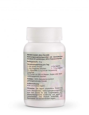 Reishi Gano RG Poeder – Natuurlijke...