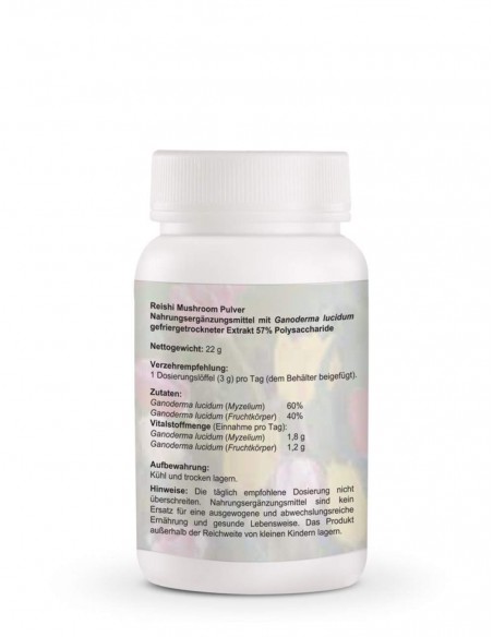 Reishi Mushroom Powder 22g