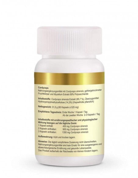 Cordyceps Sinensis DXN – Natuurlijk Supplement voor Energie & Uithoudingsvermogen – 60 Capsules