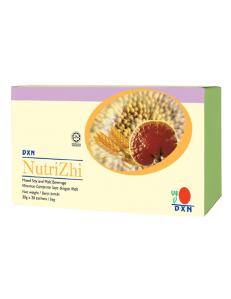 Nutrizhi DXN – Vegan Sojadrank met Maltaroma & Ganoderma Mycelium – 20 zakjes
