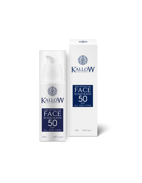 Gezicht zonnebrandcrème